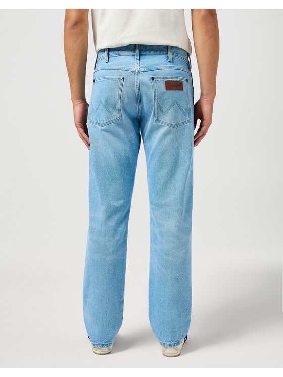 Wrangler Wrangler Jeansy FRONTIER Niebieski Straight Fit