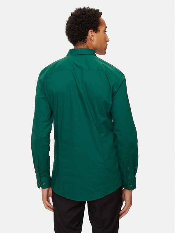 HUGO Hugo Srajca Elisha02 50479396 Zelena Extra Slim Fit