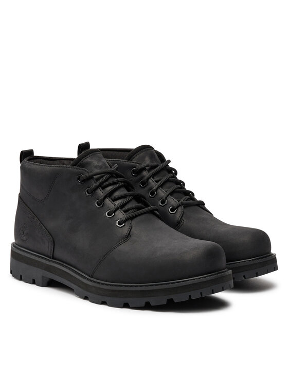 Timberland Timberland Schnürschuhe Britton Road Mid Chukka Wp TB0A69TWW021 Schwarz