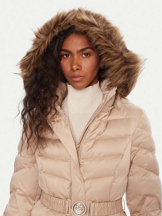 Guess Guess Пуховик W5BL31 W2802 Бежевий Regular Fit