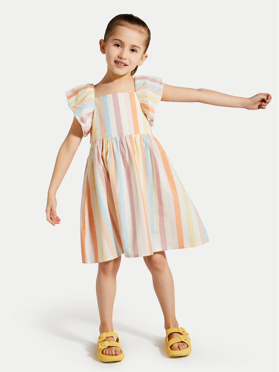 Coccodrillo Coccodrillo Sommerkleid WC4128301GPK Bunt Regular Fit