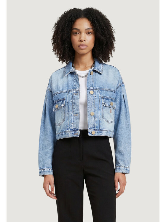 Armani Exchange Armani Exchange Džinsinė striukė XW002260 AF21338 MB001 Mėlyna Regular Fit