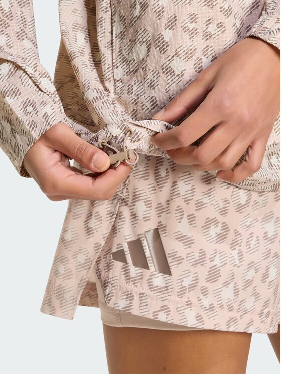 adidas adidas Wiatrówka 161800 Beżowy Loose Fit