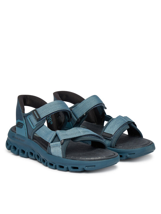 Skechers Skechers Босоніжки Glide Step Sandal 233382/BLU Cиній
