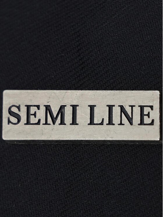Semi Line Semi Line Srednji kofer T5771-2 Crna