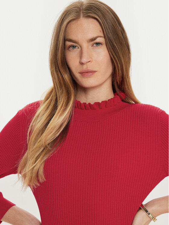 Morgan Morgan Kasdieninė suknelė 241-RMISS Raudona Slim Fit