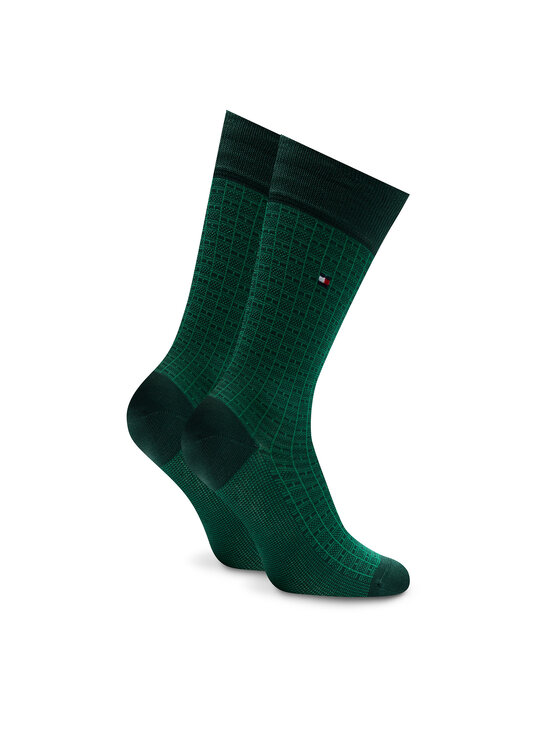 Tommy Hilfiger Tommy Hilfiger Calzini lunghi da uomo 701230606 Verde