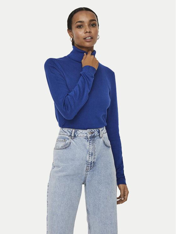 Vero Moda Vero Moda Dolčevita Glory 10231630 Plava Regular Fit