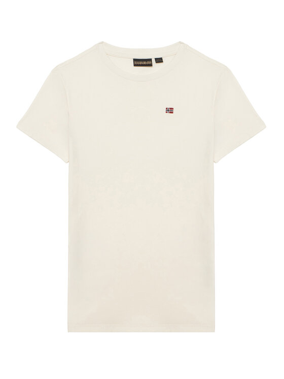 Napapijri Napapijri T-Shirt Salis NP0A4GEH Λευκό Regular Fit