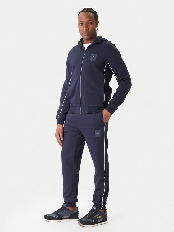 Aeronautica Militare Aeronautica Militare Tepláková souprava 252TF0101UF00667 Tmavomodrá Regular Fit
