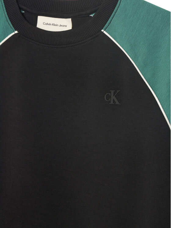 Calvin Klein Jeans Calvin Klein Jeans Суитшърт LVCKTJB44B Черен Regular Fit