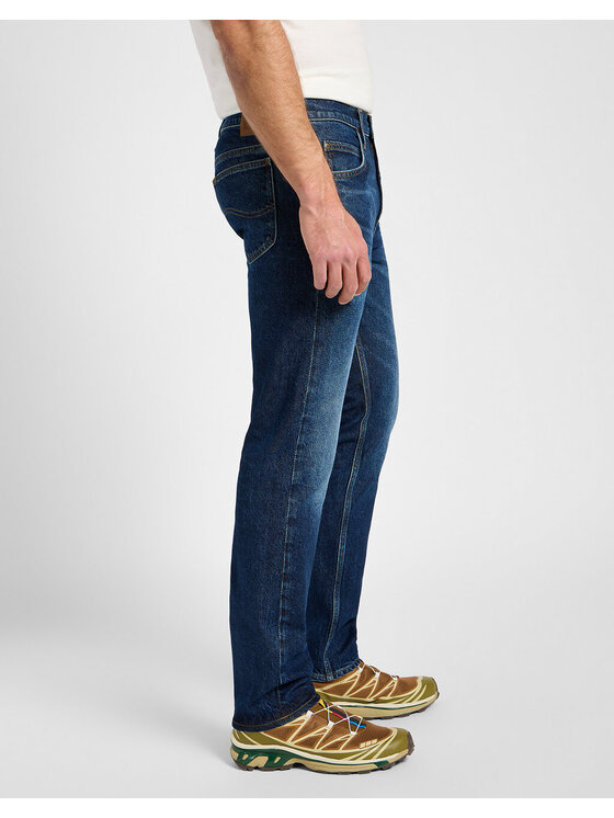 Lee Lee Jeansy RIDER Niebieski Slim Fit