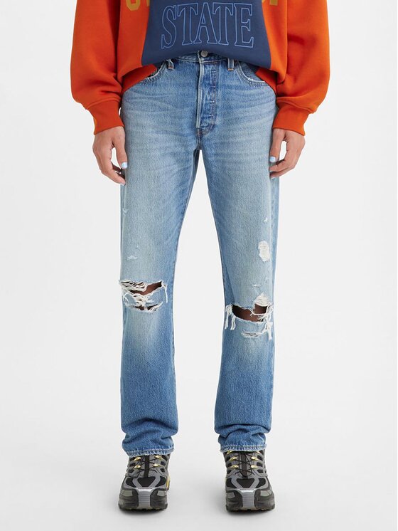 Levi's Džínsy 501 00501-3375 Modrá Straight Fit