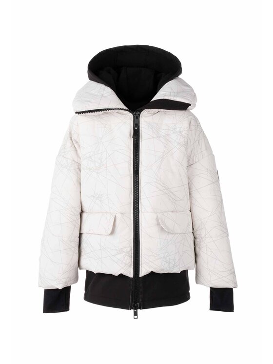 Lenne Lenne Kurtka anorak 22360-1017 Biały Regular Fit
