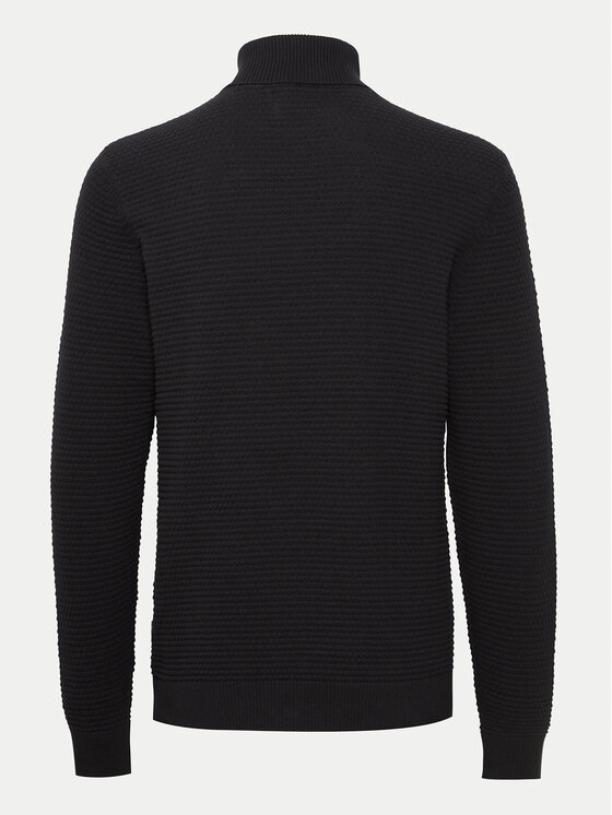 Blend Blend Rollkragenpullover 20717258 Schwarz Regular Fit