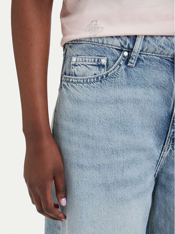 Guess Guess Džinsai W6GA82 D0697 Šviesiai mėlyna Relaxed Fit