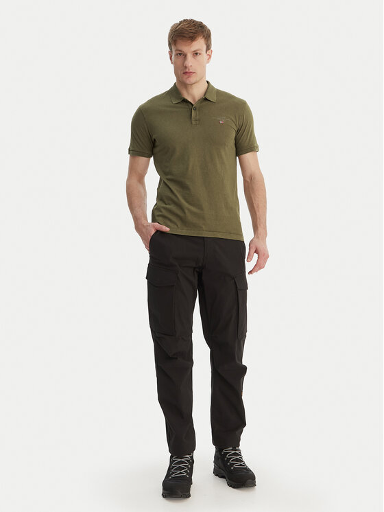 Napapijri Napapijri Polo Elbas NP0A4GB4 Zelena Regular Fit