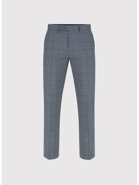 Pako Lorente Pako Lorente Spodnie garniturowe P26WF-6G-003 Szary Slim Fit