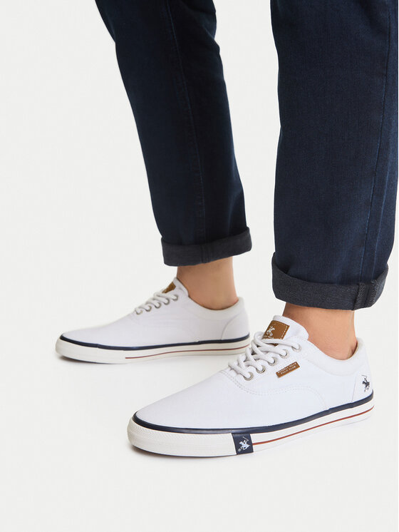 Beverly Hills Polo Club Beverly Hills Polo Club Sneakers aus Stoff CWBEO-DALSTON-01 Weiß