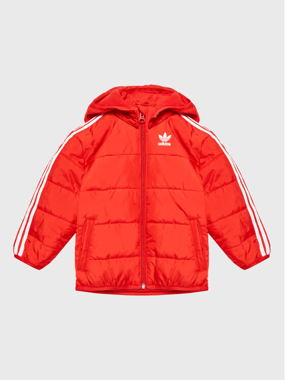 adidas adidas Kevad-sügis jope Adicolor Jacket HK7452 Punane Regular Fit