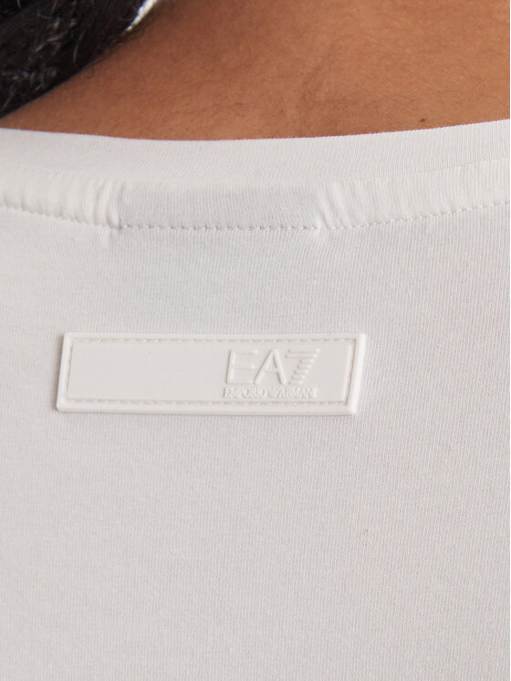 EA7 Emporio Armani EA7 Emporio Armani Póló 7W000492 AF10373 U0005 Ekru Regular Fit