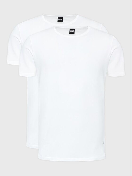 BOSS Boss 2er-Set T-Shirts Modern 50475276 Weiß Slim Fit