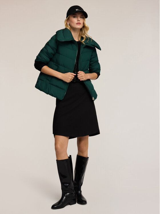 Motivi Motivi Giubbotto piumino F063Q100725N015 Verde Regular Fit