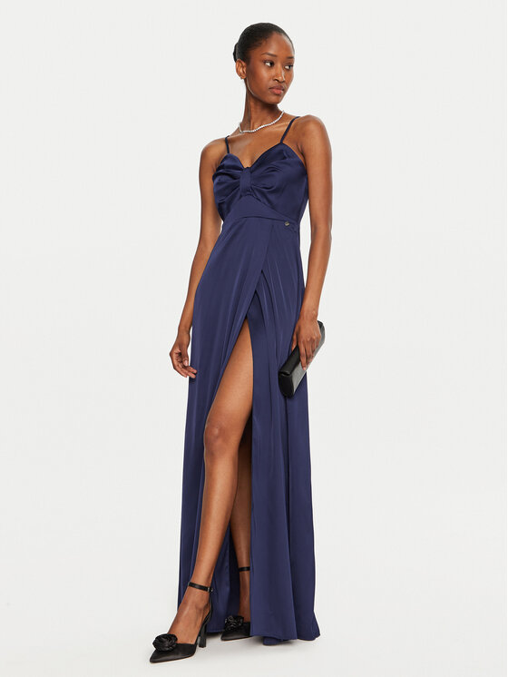 Rinascimento Rinascimento Abendkleid CFC0120638003 Dunkelblau Regular Fit
