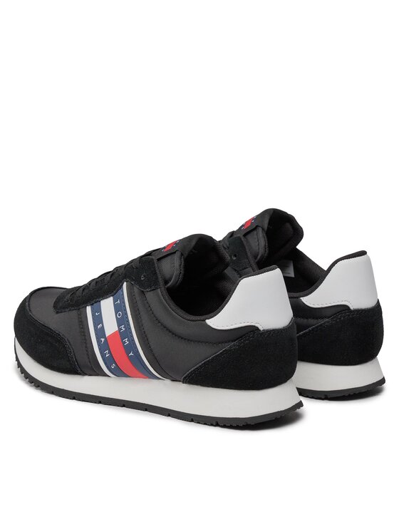 Tommy Jeans Tommy Jeans Tenisice Tjm Runner Casual Ess EM0EM01351 Crna