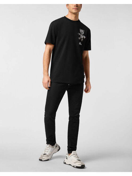PHILIPP PLEIN PHILIPP PLEIN T-shirt 27119 Nero Regular Fit