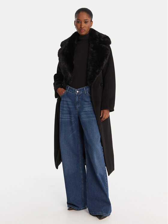 Rinascimento Rinascimento Jeansy CFC0125151003 Niebieski Wide Leg