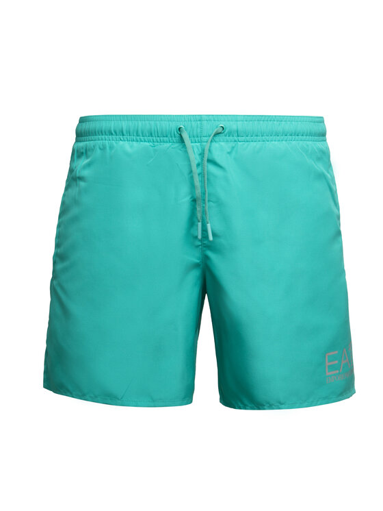 Kąpielówki EA7 Emporio Armani, Rozmiar 52, Zielone, 902000-CC721-26083
