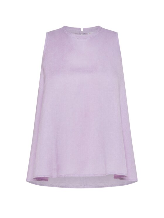 SUN68 SUN68 Canottiera q-roa-31771 Viola Regular Fit