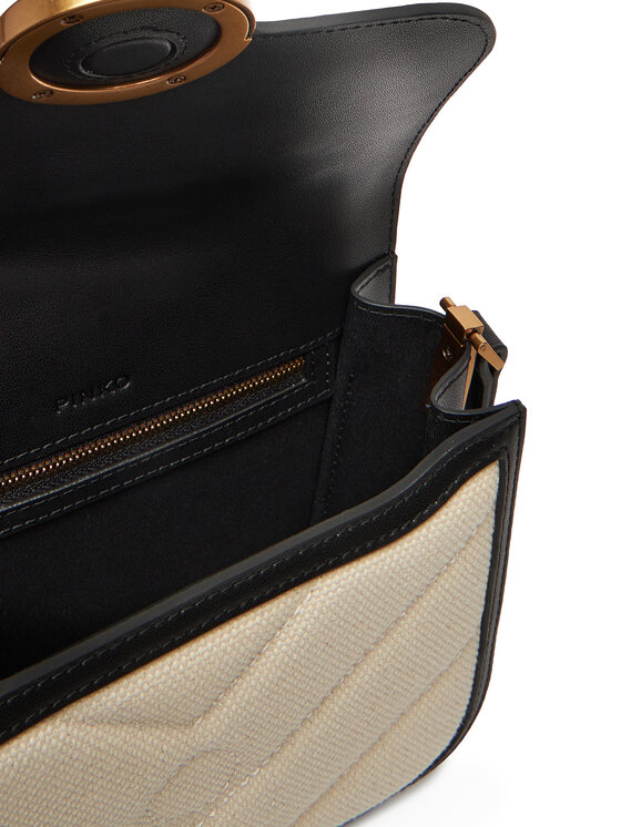 PINKO PINKO Borsetta Love Box Bag Fl Mini PE 25 PLTT 104297 A2C7 Beige