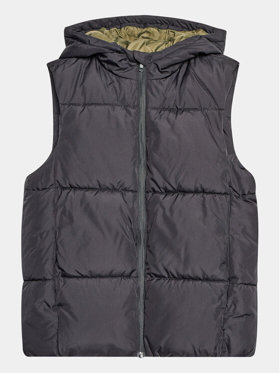 Tom Tailor Vesta 1038535 Sivá Regular Fit