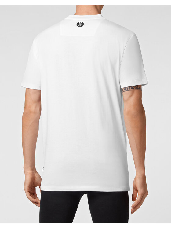 PHILIPP PLEIN PHILIPP PLEIN Tričko 3835 Biela Regular Fit