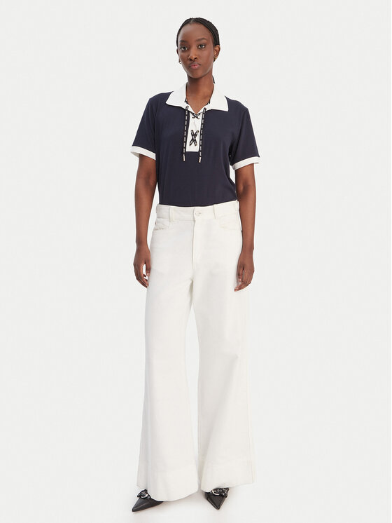 Liu Jo Sport Liu Jo Sport Majica TA6176 JS003 Mornarsko modra Regular Fit