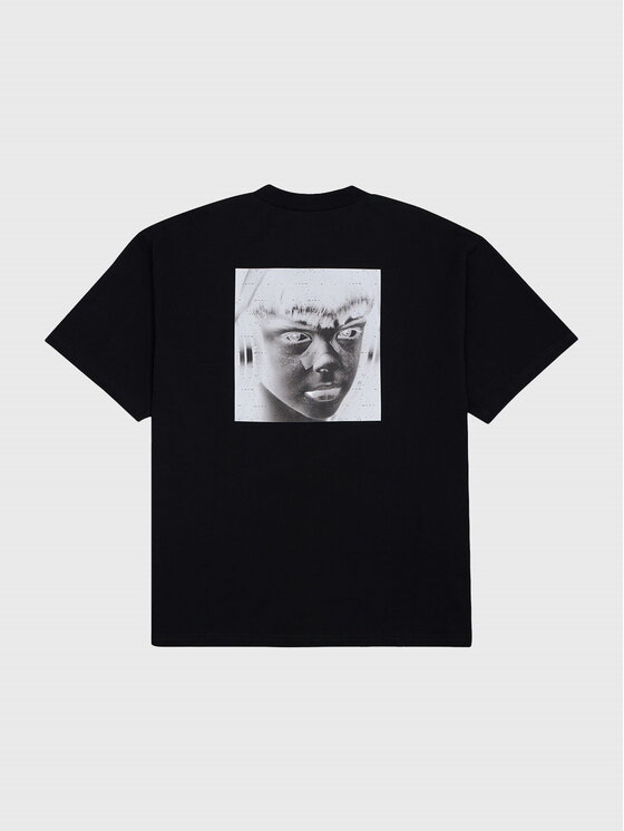 2005 2005 T-Shirt Swag Czarny Oversize