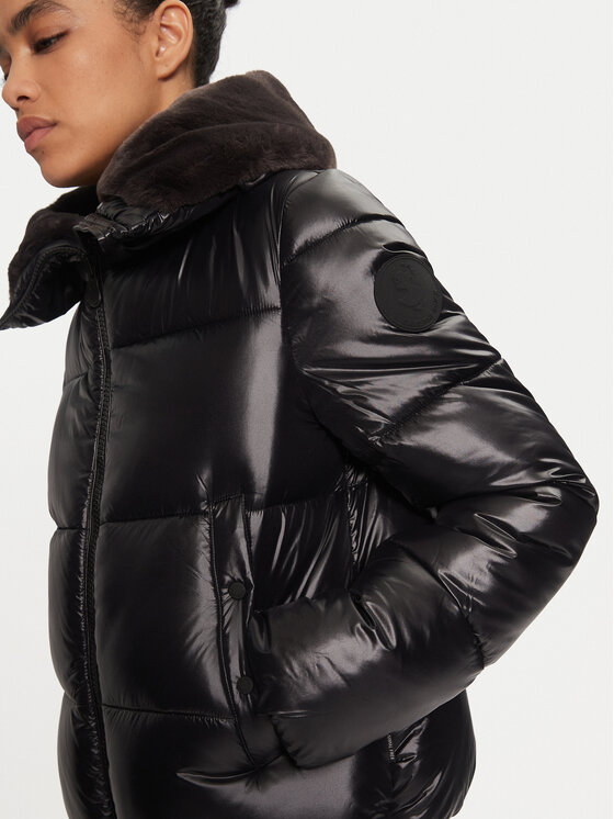 Save The Duck Save The Duck Télikabát D30974W LUCK19 Fekete Regular Fit