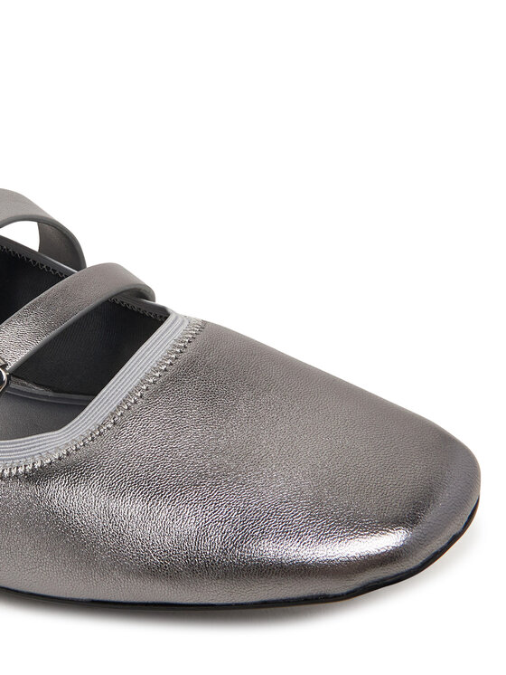 DKNY DKNY Baleríny Dade K1511477 Strieborná