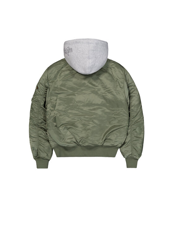 Alpha Industries Alpha Industries Bundy bomber AI.183110-01-5XL Zelená Slim Fit