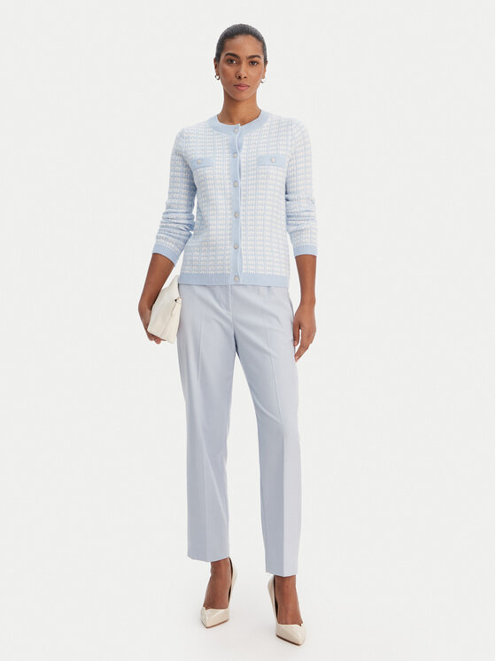 Morgan Morgan Кардиган 261-MIRES Светлосиньо Slim Fit