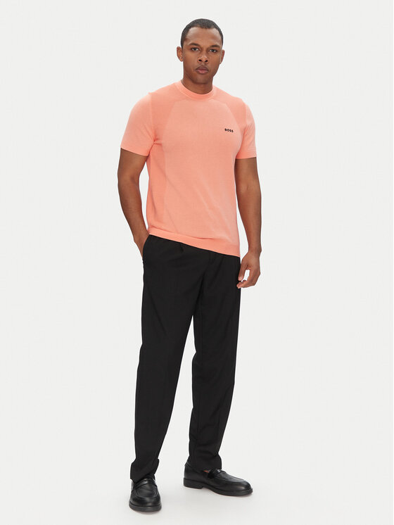 BOSS BOSS T-Shirt Momentum_Lite_T24 50520683 Czerwony Regular Fit