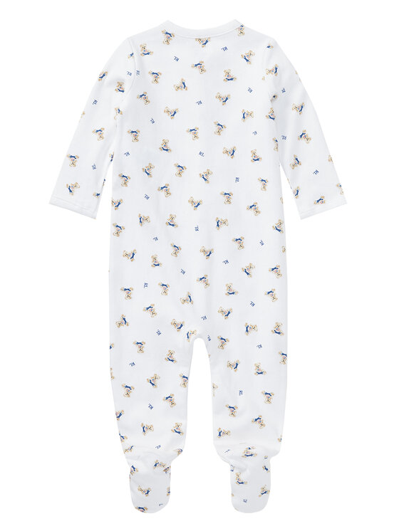 Polo Ralph Lauren Polo Ralph Lauren Ромпер 320682715001 Бял Regular Fit