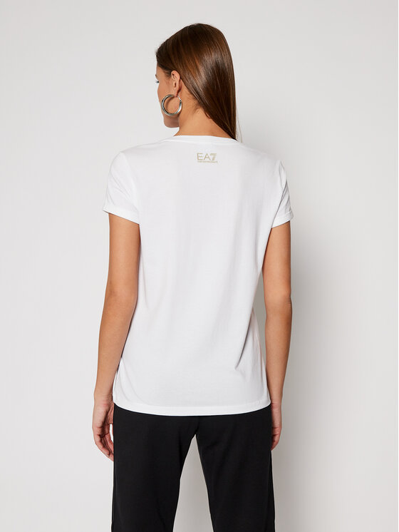 T-shirt 3KTT28 TJ12Z 1100 Bianco Regular Fit