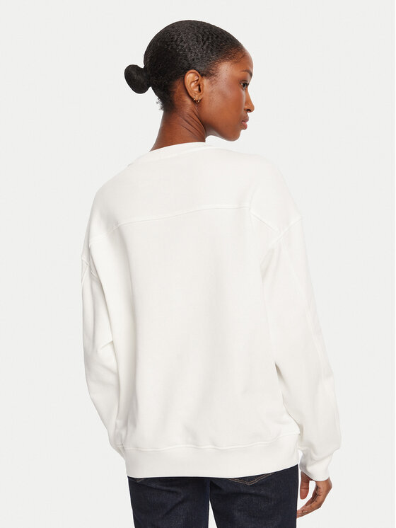 PINKO PINKO Світшот Nelly 100534 A2RO Білий Regular Fit
