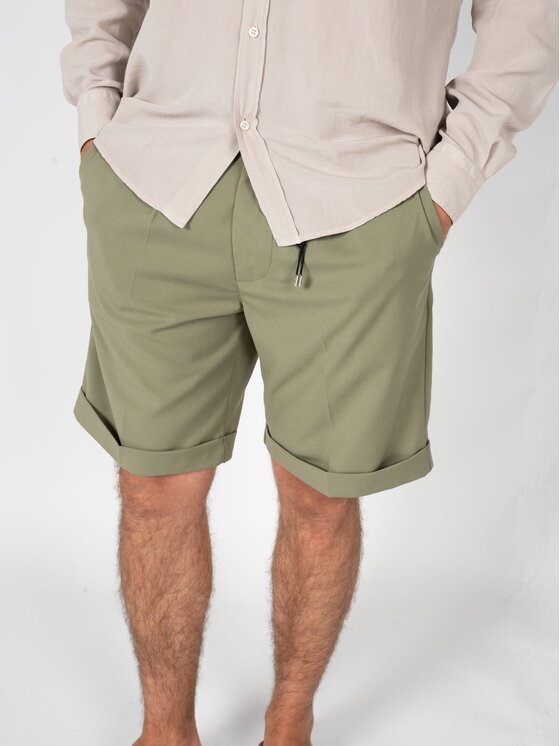 Xagon Xagon Pantaloncini P24032ZUK308 Cachi Regular Fit