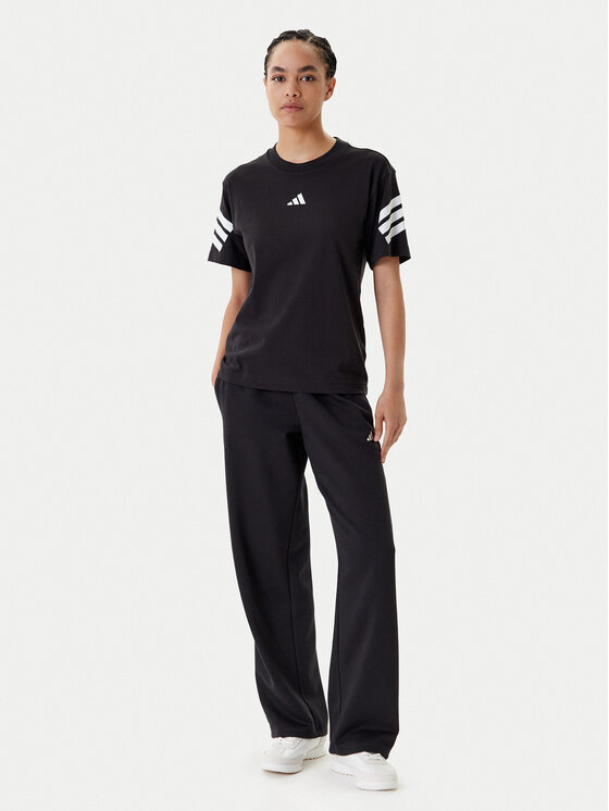 adidas adidas T-shirt Future Icons 3-Stripes JE0237 Crna Regular Fit