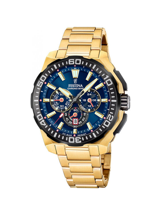 Festina Festina Zegarek F20727-1 Złoty
