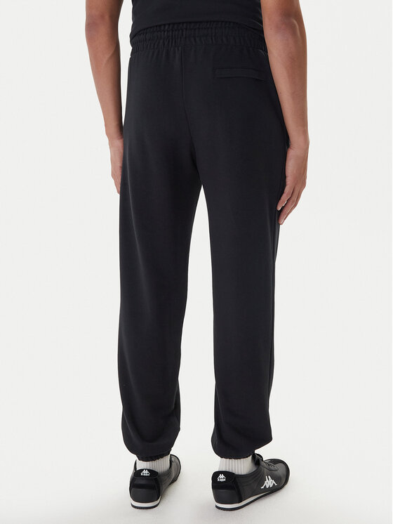 Kappa Kappa Pantaloni da tuta Gothenburg 331U7EW Nero Regular Fit